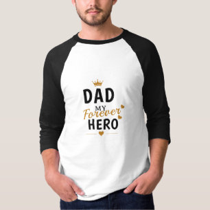 Camiseta Presente com Nome Personalizado para o Pai