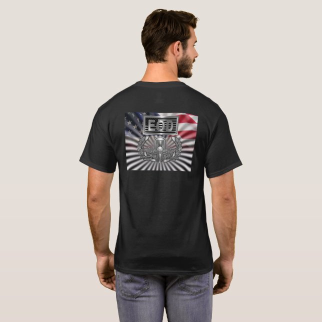 Camiseta Presente Comemorativo “EOD Sênior” (Parte Traseira Completa)