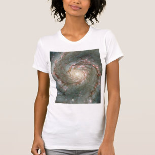 Camiseta Presente completo da astronomia do V-Pescoço das