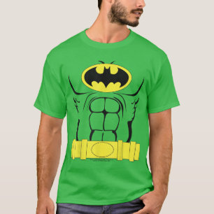 Camiseta Presente Contorno do Traje do Batman da DC Comics