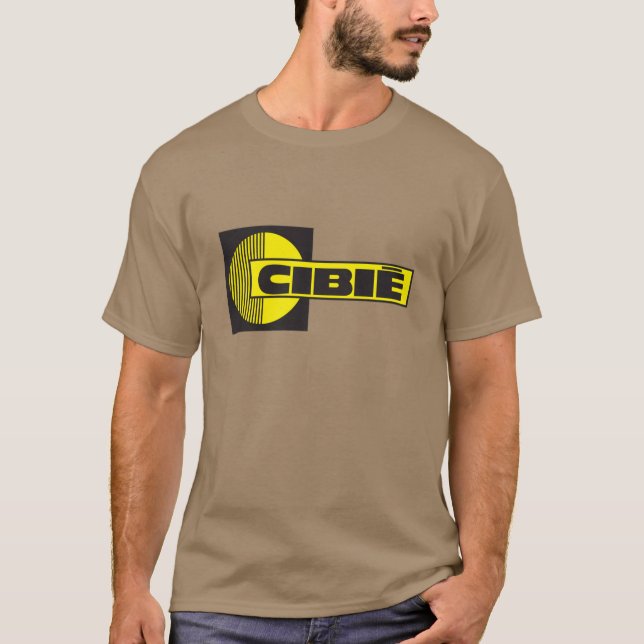 Camiseta Presente corrida de rali luzes CIBIE 1962 (Frente)