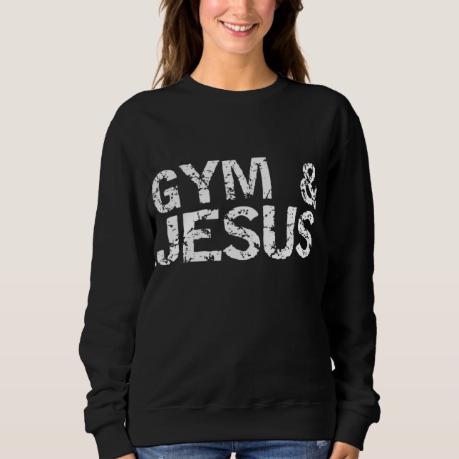 Camiseta Presente cristão para ginástica em sofrimento masc (Frente)