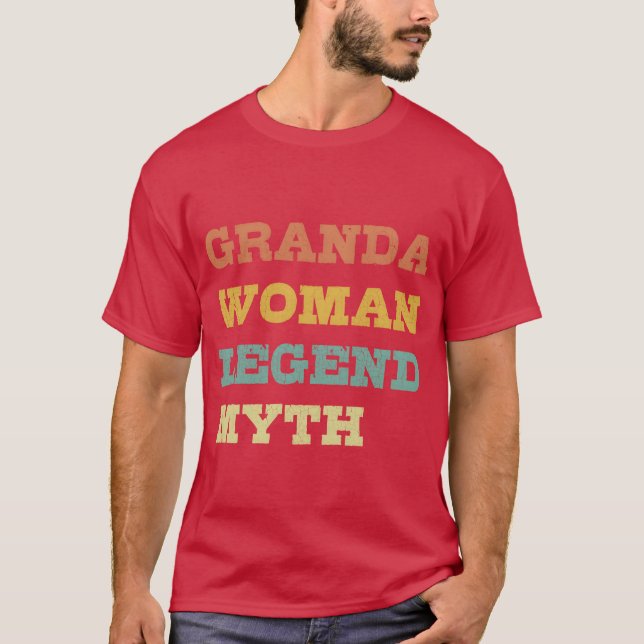 Camiseta Presente da avó no Dia da Mãe (Frente)