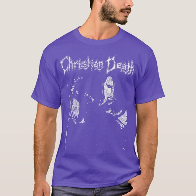 Camiseta Presente da banda Christian Death (Frente)