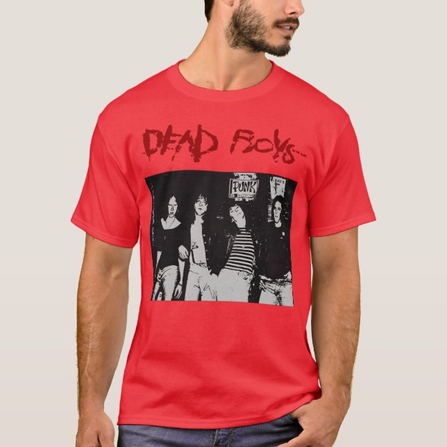 Camiseta Presente da banda Dead Boys (Frente)