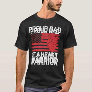 Camiseta Presente da Bandeira Americana do Pai Orgulhoso Gu