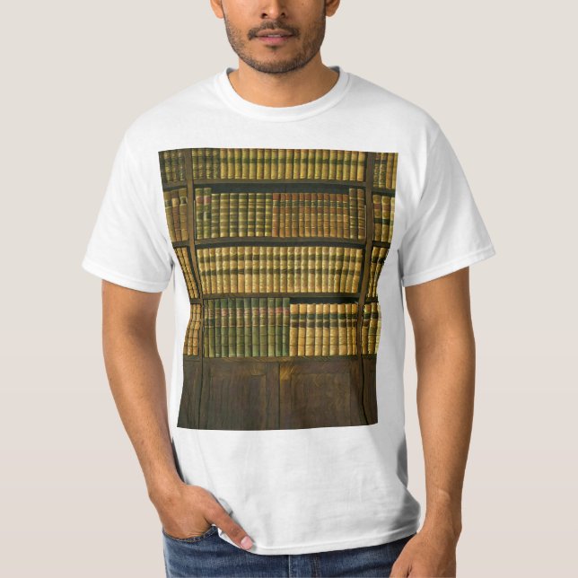 Camiseta presente da biblioteca legal (Frente)