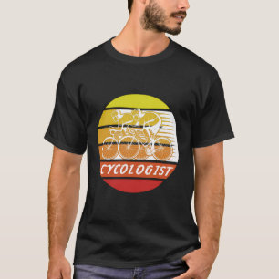 Camiseta Presente Da Bicicleta De Ciclologia Para Ciclo Com