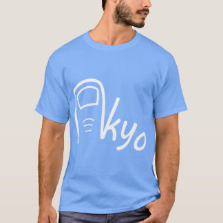 Camiseta Presente da cidade de Toe Kyookyo Japão