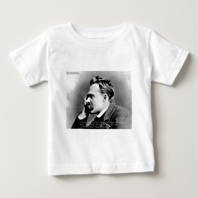 Camiseta Presente da citação de sabedoria "Orgulho Vs Memór (Frente)