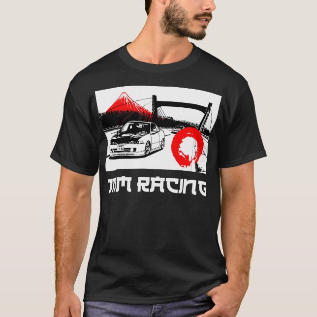 Camiseta Presente da Corrida Japonesa JDM (Frente)