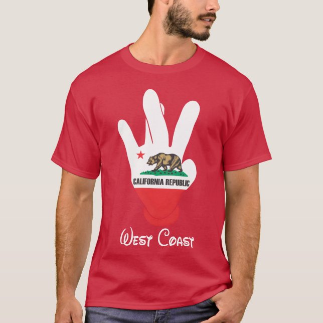 Camiseta Presente da Costa Oeste Cali (Frente)