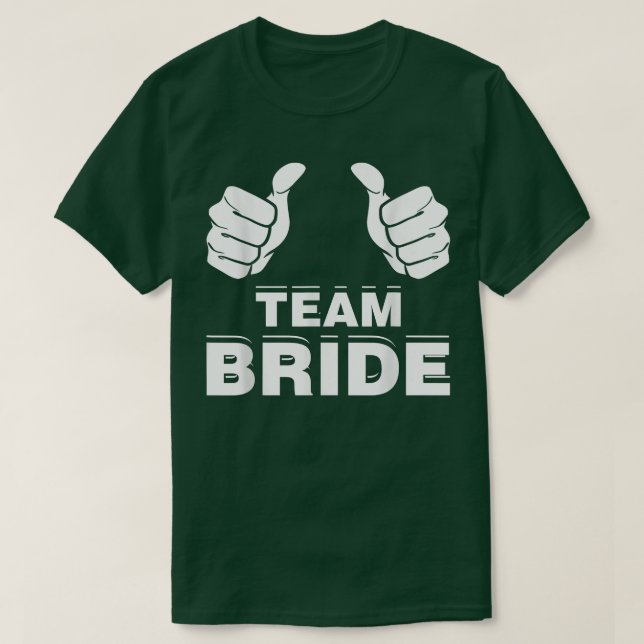 Camiseta Presente da Equipe da Noiva1169 (Frente do Design)