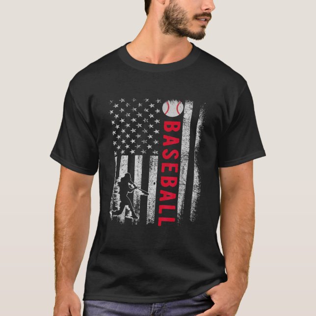 Camiseta Presente da Equipe de Baseball do Orgulho de Bande (Frente)