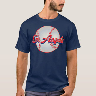 Camiseta Presente da Equipe de Beisebol Vintage de Los Ange