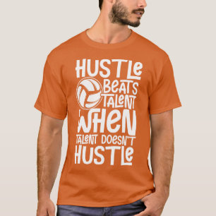 Camiseta Presente da equipe do jogador Hustle Beats Talent