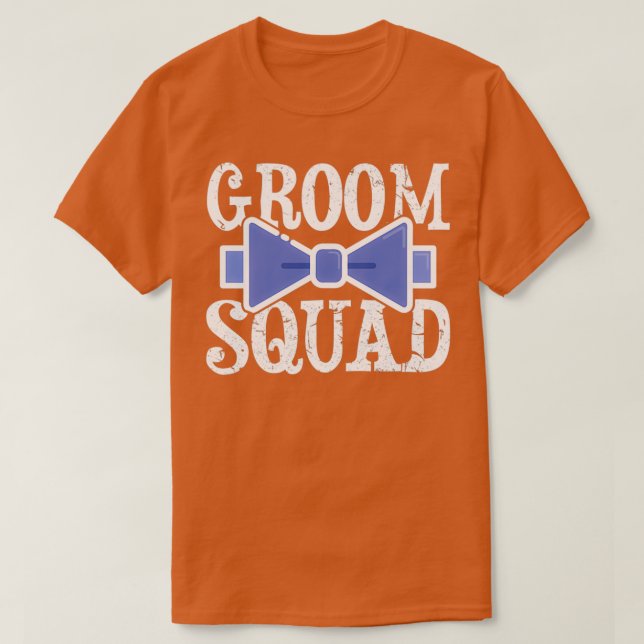 Camiseta Presente da Equipe do Noivo 2 (Frente do Design)