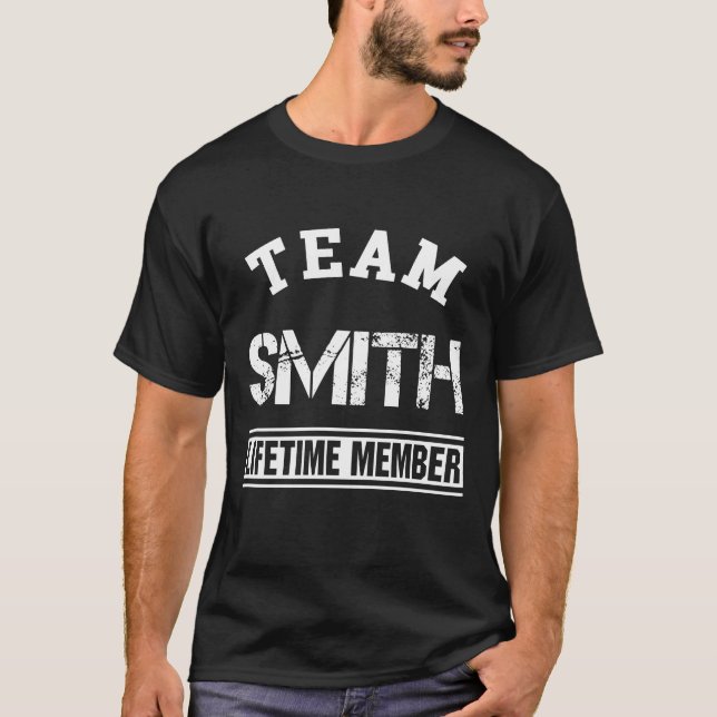 Camiseta Presente da Família de Sobrenomes do Membro de Vid (Frente)