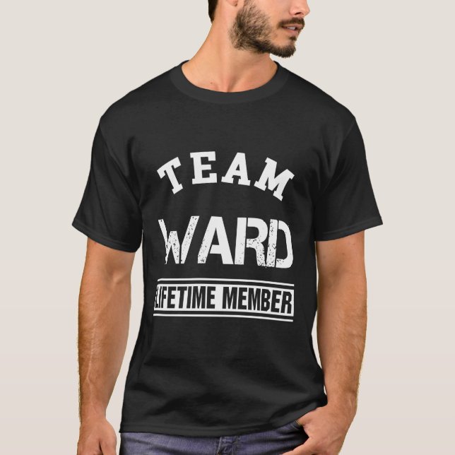 Camiseta Presente da Família de Sobrenomes Membro de Vida d (Frente)