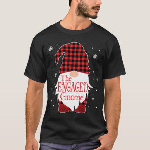 Camiseta Presente da Família Pajama Envolvido Gnomo Buffalo