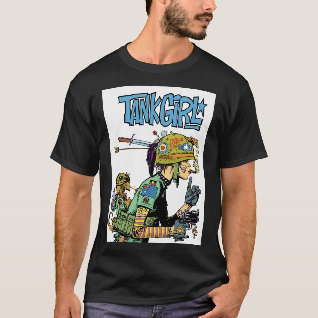 Camiseta Presente da garota do tanque Charlie não surfa (Frente)