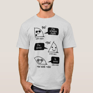 Camiseta Presente da geometria da ciência da matemática d
