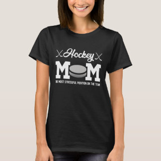 Camiseta Presente Da Mãe De Hóquei Para A Mãe