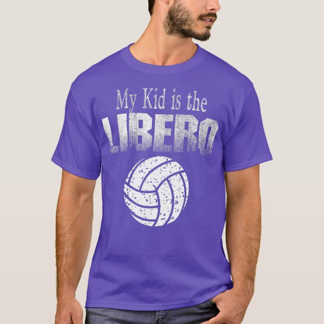 Camiseta Presente da Mãe do Libero de Voleibol (Frente)