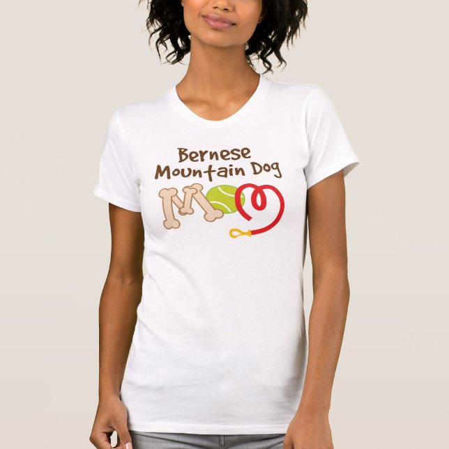 Camiseta Presente da mamã da raça do cão de montanha de (Frente)