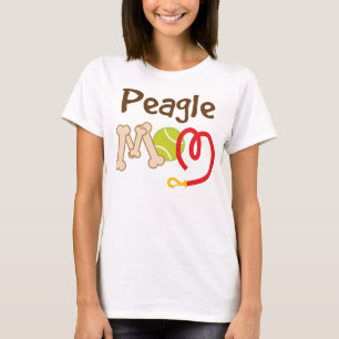 Camiseta Presente da mamã da raça do cão de Peagle
