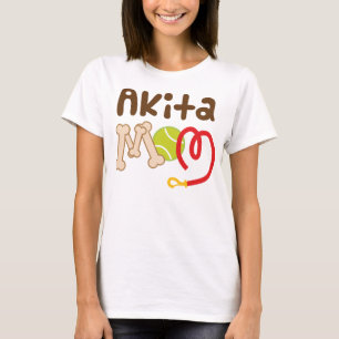 Camiseta Presente da mamã de Akita (raça do cão)
