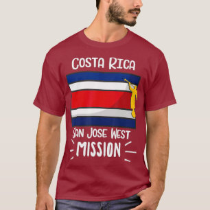 Camiseta Presente da Missão LDS da Costa Rica San Jose Eas