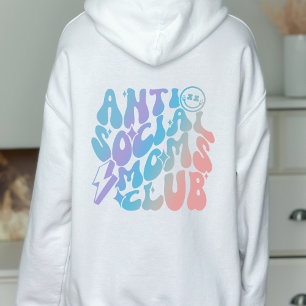 Camiseta Presente da Moda para Clube de Mães Anti-Sociais