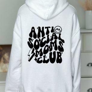 Camiseta Presente da Moda para Clube de Mães Anti-Sociais