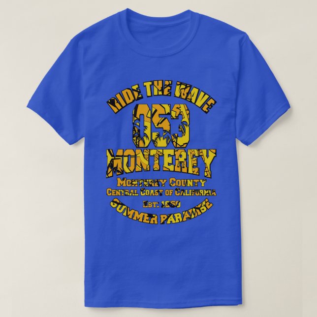 Camiseta presente da Monterey California (Frente do Design)