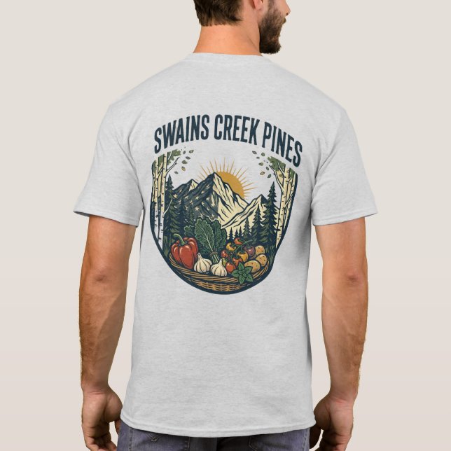 Camiseta Presente da Natureza (Verso)