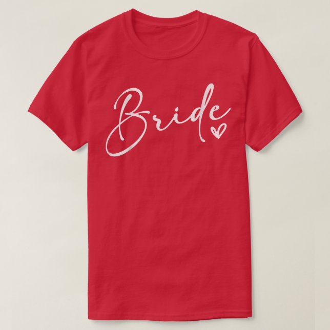 Camiseta Presente da Noiva para Festa de Despedida de Solte (Frente do Design)
