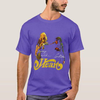 Camiseta Presente da pulseira do coração vintage