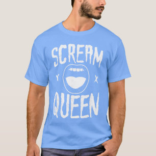 Camiseta Presente da Rainha do Grito de Halloween para Fã d
