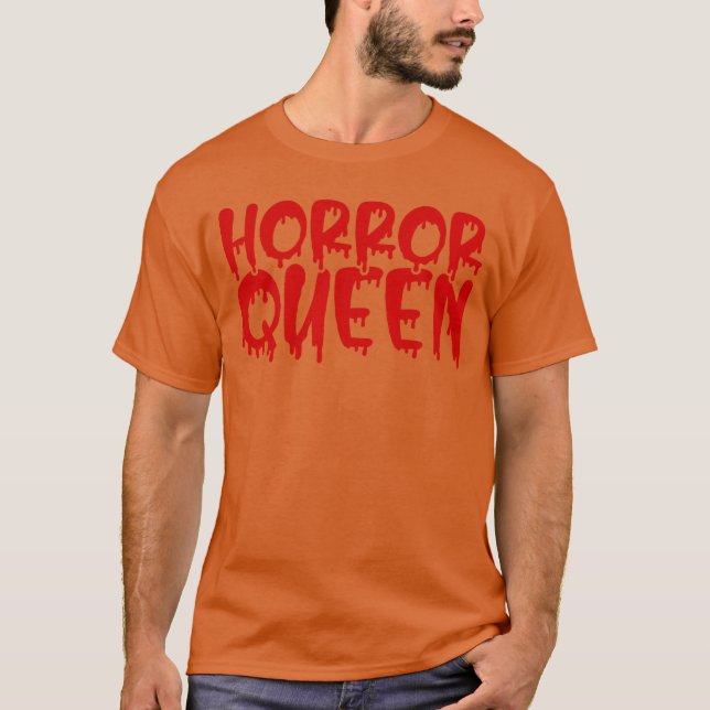 Camiseta Presente da Rainha do Terror para Amantes de Filme (Frente)