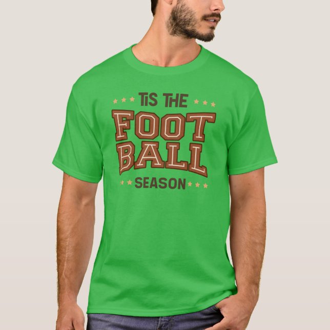 Camiseta Presente da Temporada de Futebol de Outono (Frente)