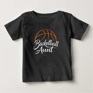 Camiseta Presente da tia de Basquete, mãe da tia-mãe