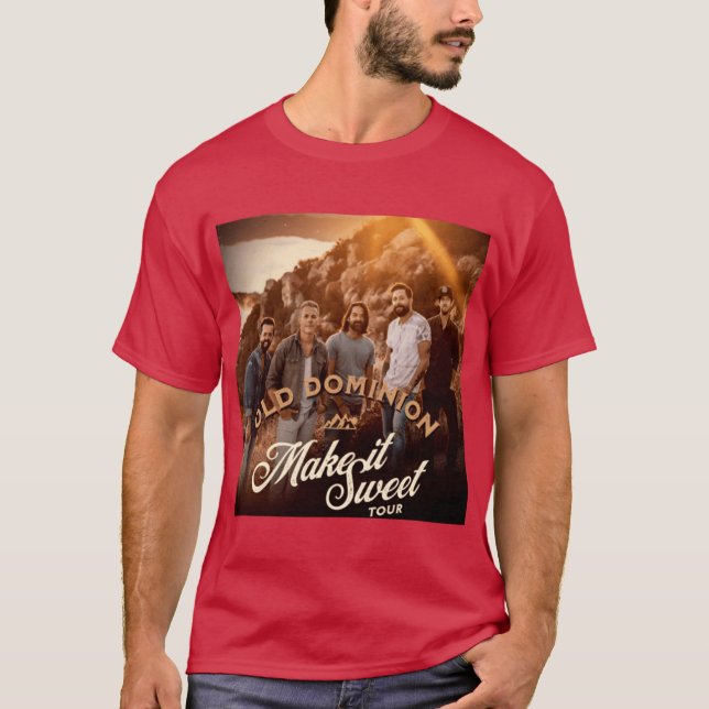 Camiseta presente da turnê make it sweet (Frente)