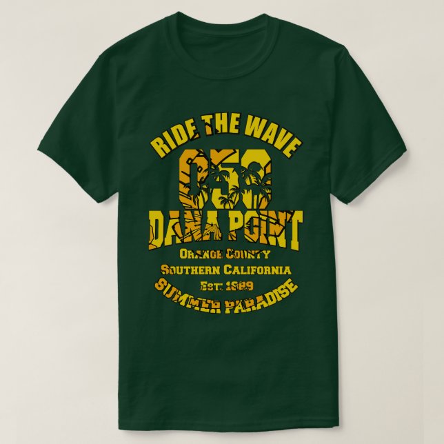 Camiseta presente DANA POINT California USA (Frente do Design)