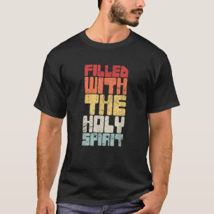 Camiseta Presente das línguas Espírito Santo Falando nas lí
