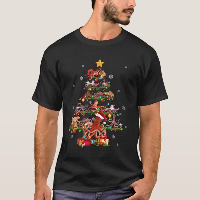 Camiseta Presente das mulheres do térreo X-Mas da Árvore de (Frente)