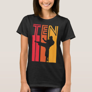 Camiseta Presente de 10º aniversário infantil Karate Taekwo