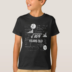 Camiseta Presente de 13 de aniversário de 13 anos de idade 