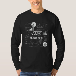 Camiseta Presente de 15 de aniversário de 15 anos de idade 