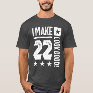Camiseta Presente de 22 anos 22.o Aniversário - Oferta de